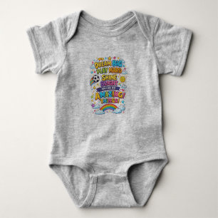 Farbige Positive Cartoon-Kinder-Design Baby Strampler