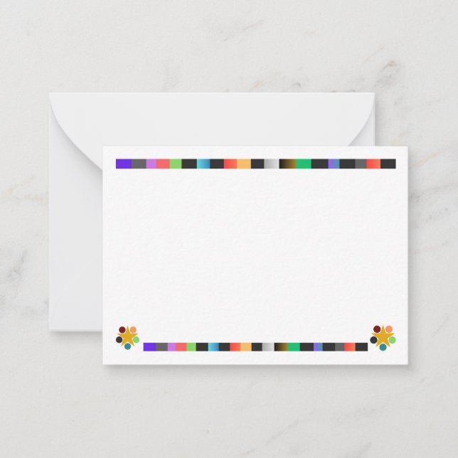 Farbige Postkarte (Vorderseite)