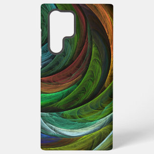 Farbige Pracht Moderne Abstrakte Kunst Muster Eleg Samsung Galaxy Hülle