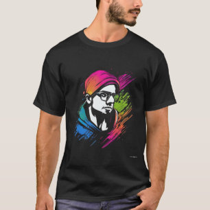 Farbige Programmierer-Porträt-Illustration – Creat T-Shirt