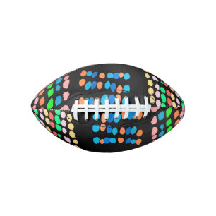 Farbige Punkte Football