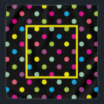 Farbige Punkte Halstuch<br><div class="desc">Ein Niedliches Haustier,  das in farbenfrohen Polka-Dots für Hunde entworfen wurde</div>