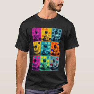 Farbige Punkte Kinder Pop Art Design für Lehrer un T-Shirt