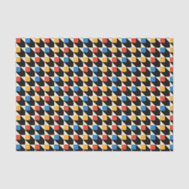 Farbige Quadrate - Gewebepapier Seidenpapier