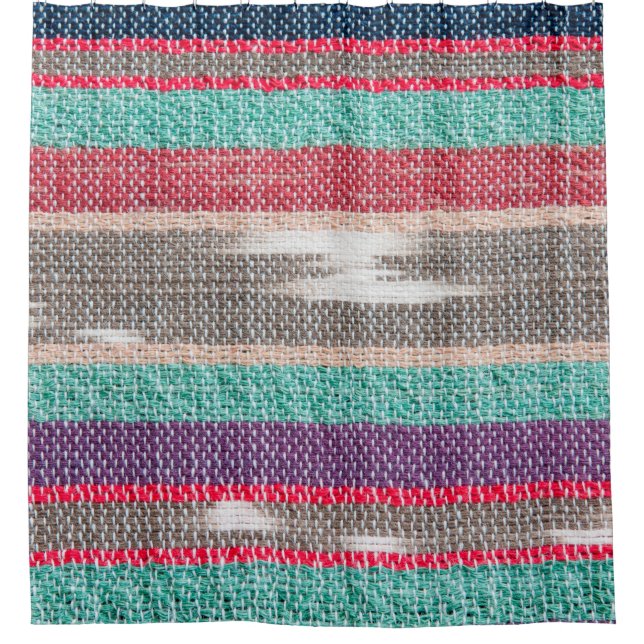 Farbige, raue Textur, Muster, Hintergrund Duschvorhang (Vorderseite)