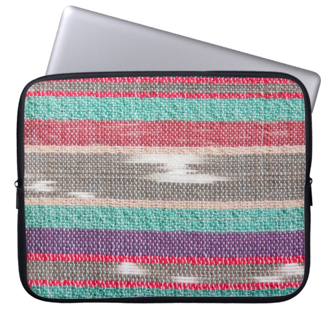 Farbige, raue Textur, Muster, Hintergrund Laptopschutzhülle (Vorderseite)