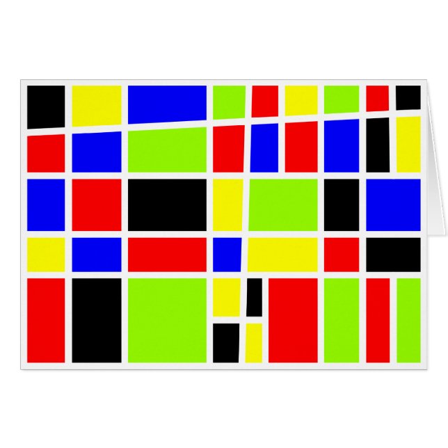Farbige Rechtecke (Vorderseite (Horizontal))
