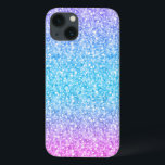 Farbige Retro-Glitzer und Glitzern Case-Mate iPhone Hülle<br><div class="desc">Eleganter,  farbenfroher Retro-Glitzer und Glitzern. Rosa,  grüne und blaue Gradienten tönt Glitzer.</div>