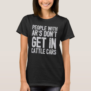 Farbige Retro-Leute mit Air's kommen nicht in Rind T-Shirt