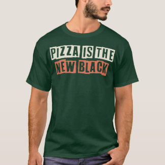 Farbige Retro-Pizza ist das neue schwarze Sprichwo T-Shirt