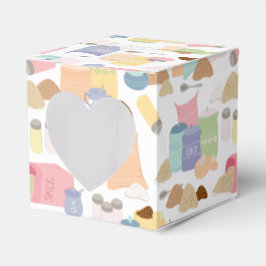 Farbige Retro-Zucker- und Gewürzbehälter Geschenkschachtel