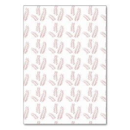 Farbige Rollen aus Packpapier mit verschiedenen Fo Tischnummer