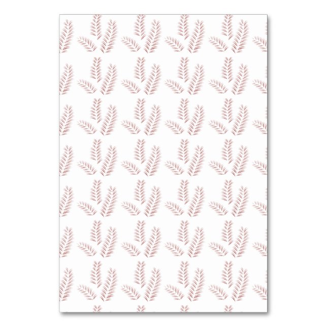 Farbige Rollen aus Packpapier mit verschiedenen Fo Tischnummer (Vorderseite)