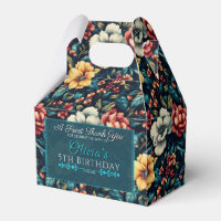 Farbige Rose Geburtstag Gefallen Box für Danke Gif