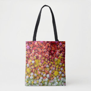 Farbige Rosen und Chrysanthemen Blumenverlauf