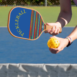 "Farbige Schichten" Pickleball Schläger