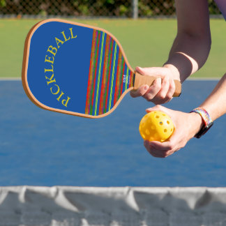 "Farbige Schichten" Pickleball Schläger