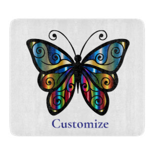 Farbige Schmetterling Donner_Cove Schneidebrett