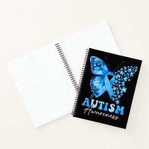 Farbige Schmetterling-Puzzle Notizbuch