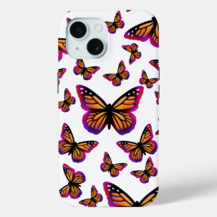 Farbige Schmetterlinge Case-Mate iPhone Hülle