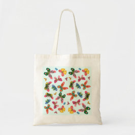 Farbige Schmetterlingsgarten-Tasche Tragetasche
