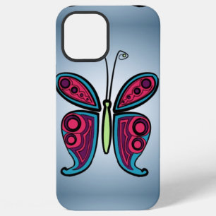 Farbige Schmetterlingsillustration iPhone 12 Pro Max Hülle