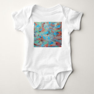 Farbige Serien: abstrakte Hintergrundtextur. Baby Strampler