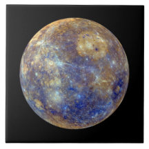 Farbige Sicht auf Quecksilber