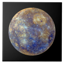 Farbige Sicht auf Quecksilber Fliese