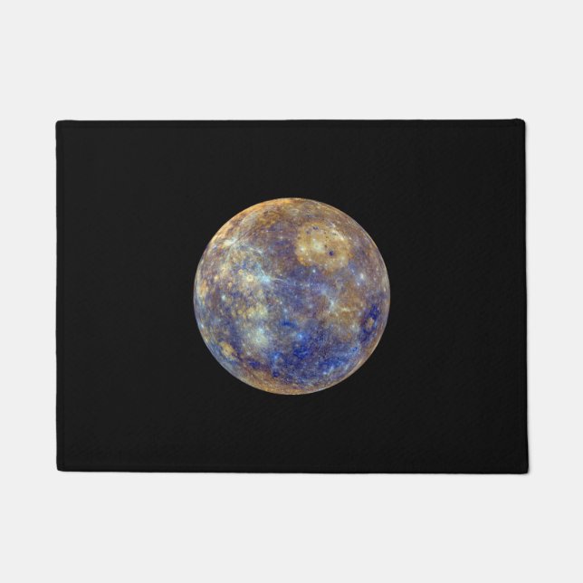 Farbige Sicht auf Quecksilber Fußmatte (Vorderseite)