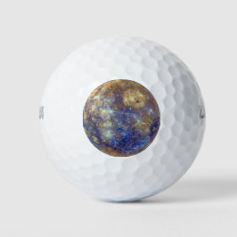 Farbige Sicht auf Quecksilber Golfball