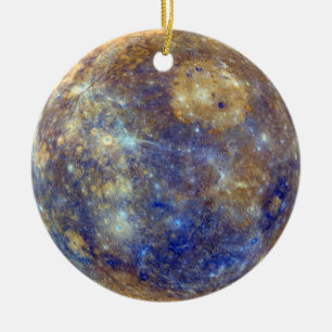 Farbige Sicht auf Quecksilber Keramik Ornament