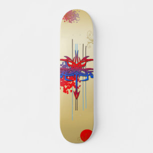 Farbige Skateboard von Tattoo