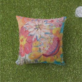 Farbige Sonnen von Lydia's Art Sangria Kissen