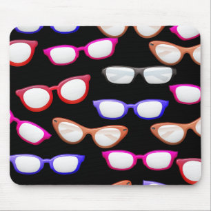Farbige Sonnenbrille anpassen Mousepad