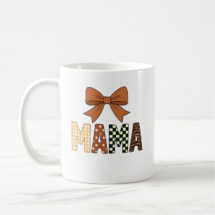 Farbige Spielende MAMA Text mit Mädchenhaftem Boge Kaffeetasse