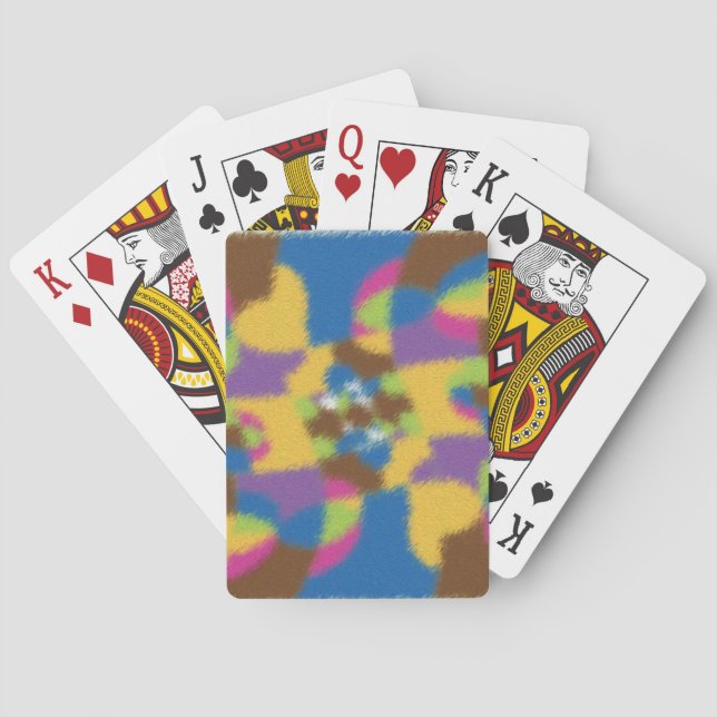 Farbige Spielkarten (Rückseite)
