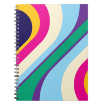 Farbige Spiralbindung Notizbuch 