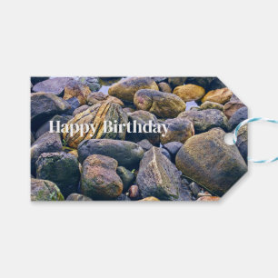 Farbige Steine    Geschenkanhänger
