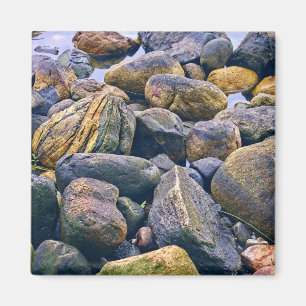 Farbige Steine Magnet