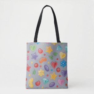 „Farbige Stern-Schultertasche aus Süßigkeiten“