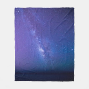 Farbige Sterne Fleecedecke