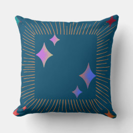 farbige Sterne Kissen