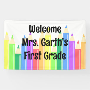 Farbige Stifte Banner