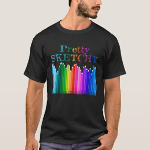 Farbige Stifte für Künstler 1 T-Shirt