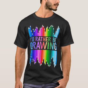 Farbige Stifte für Künstler T-Shirt