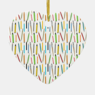 Farbige Stifte Künstler Brushes Markers Kunst Keramik Ornament