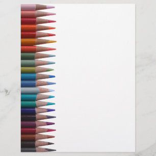Farbige Stifte Letterhead