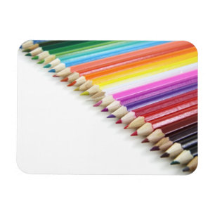 Farbige Stifte Premium Magnet
