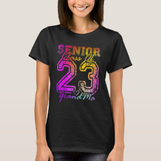 Farbige stolze Oma süße Herz Absolventin Seniorin  T-Shirt